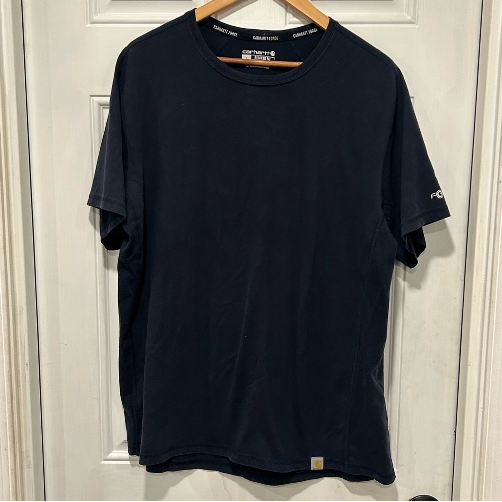 Carhartt Force Relaxed Fit Short-Sleeve t-shirt, black, Size large Men’s